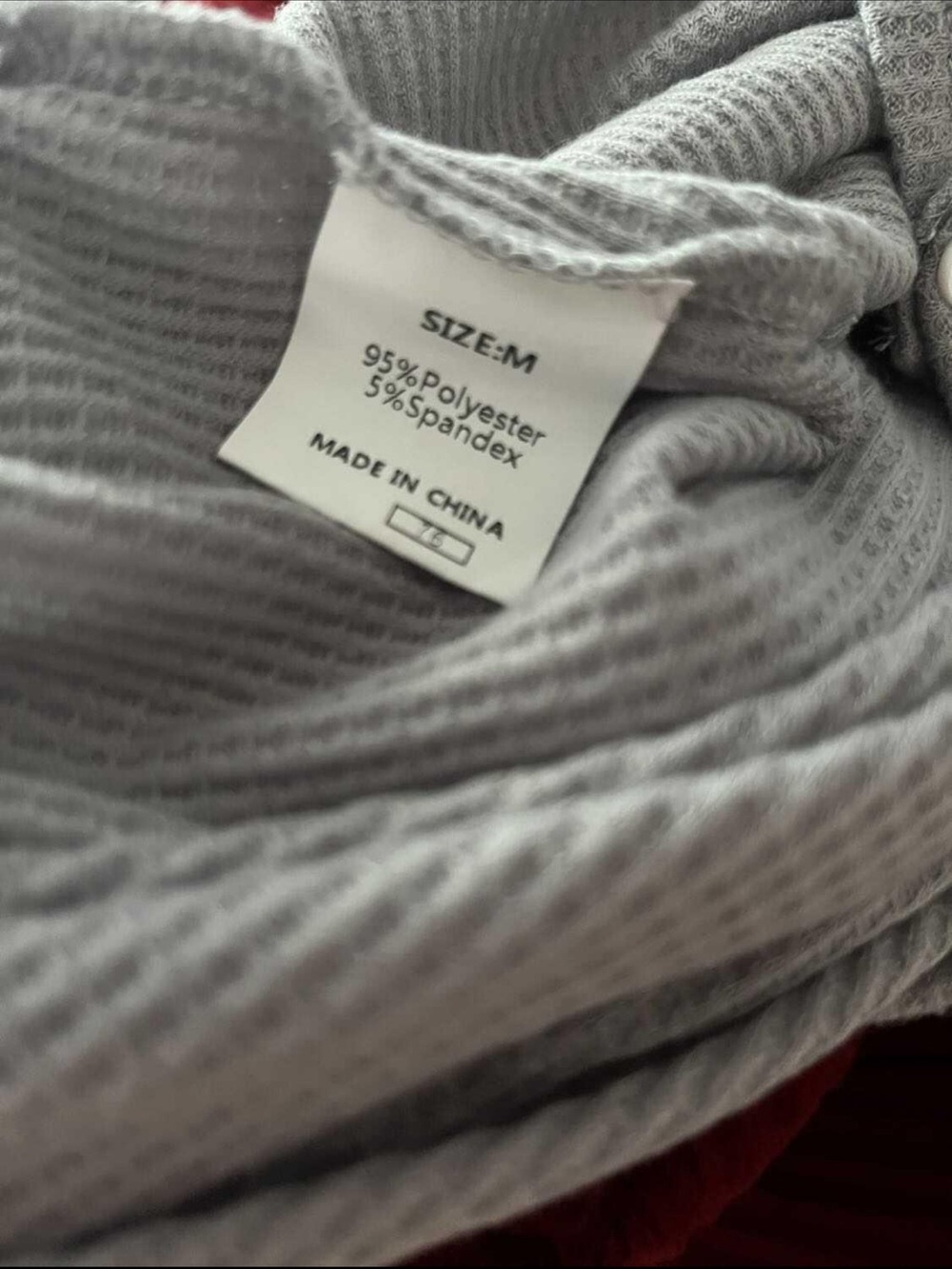 Gray Ribbed Button-Front Tank Jumpsuit - Picture 2 of 3